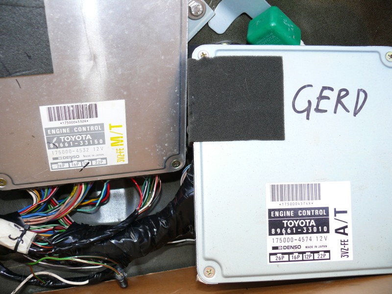 3VZFE engine manual transmission with automatic ECU? Camry Forums